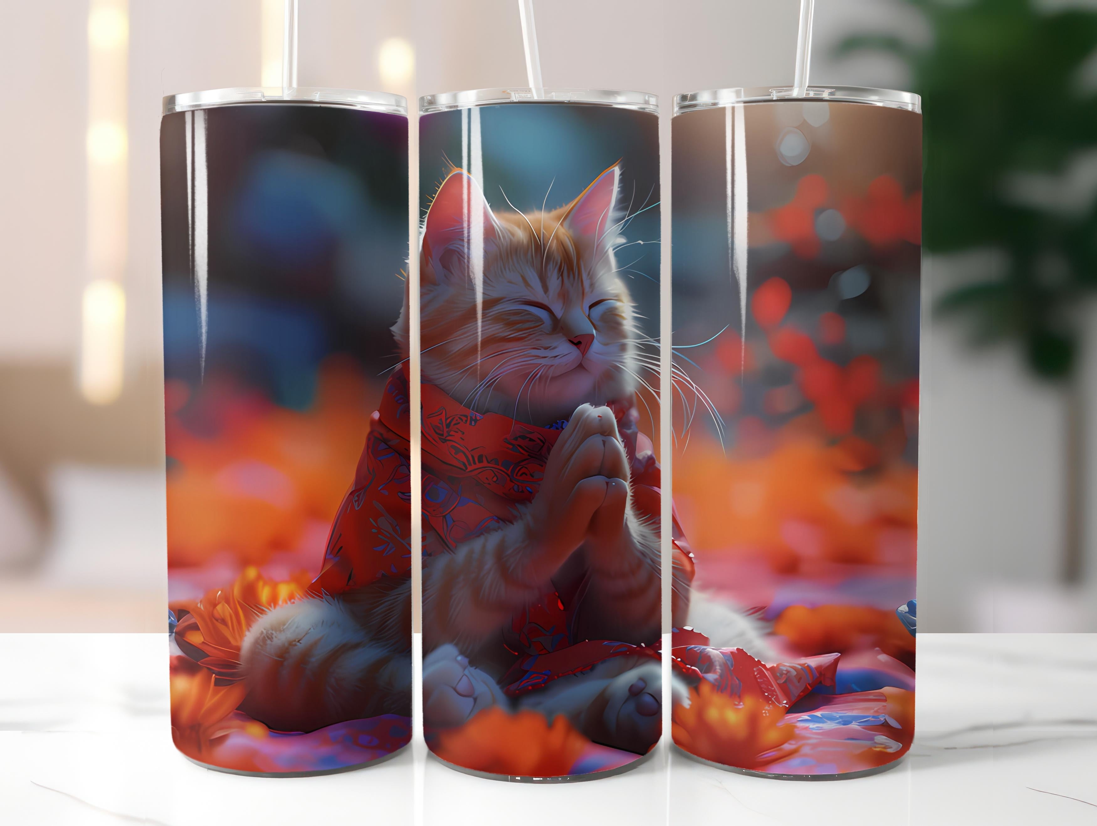 Cats Easter 2 Tumbler Wrap - CraftNest