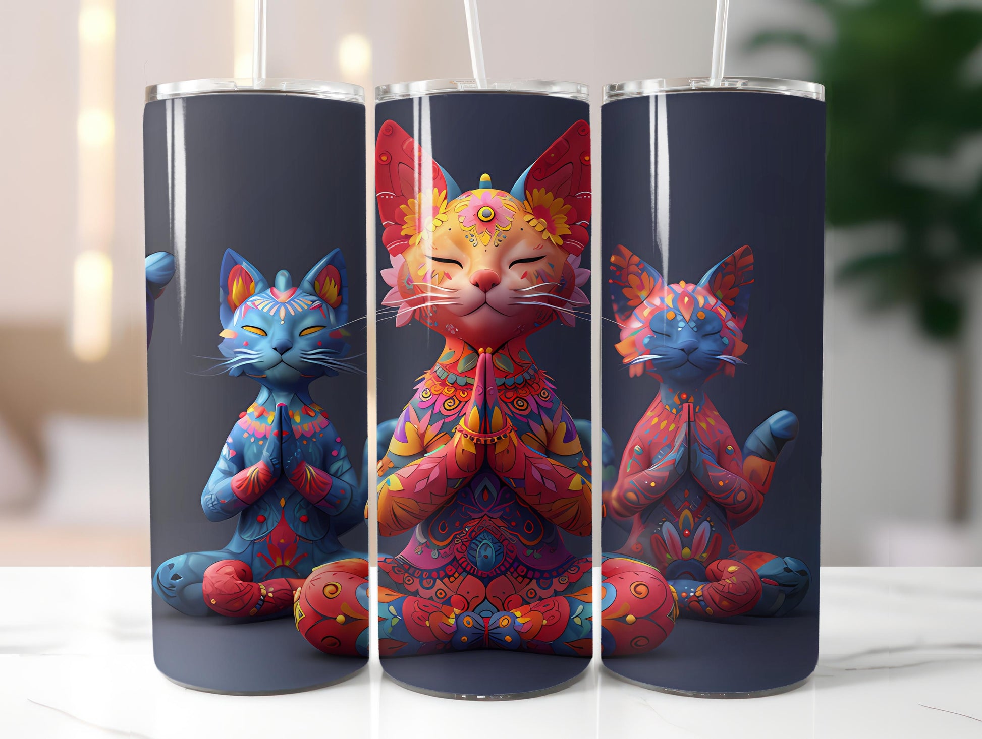 Cats Easter 2 Tumbler Wrap - CraftNest