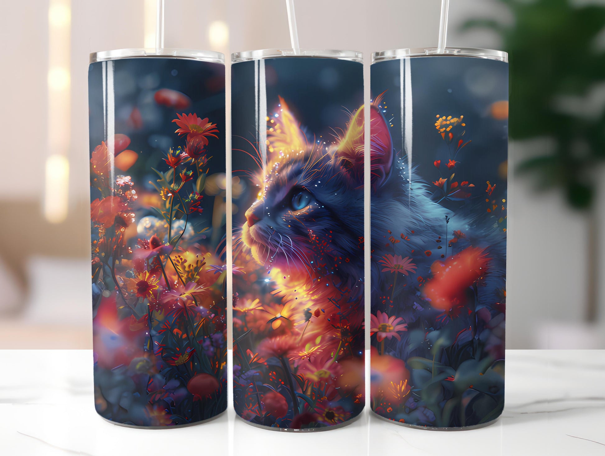 Cats Easter 4 Tumbler Wrap - CraftNest