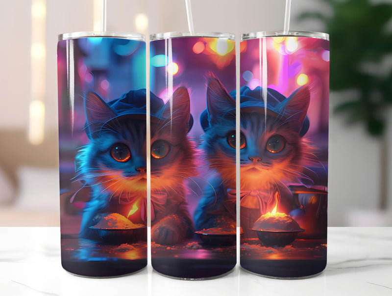 Cats Easter 2 Tumbler Wrap - CraftNest