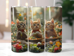 Cats Easter 1 Tumbler Wrap - CraftNest