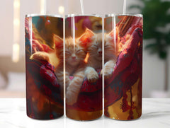 Cats Summer 4 Tumbler Wrap - CraftNest - Digital Crafting and Art