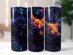 Cats Summer 2 Tumbler Wrap - CraftNest - Digital Crafting and Art