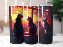 Cats Summer 1 Tumbler Wrap - CraftNest - Digital Crafting and Art