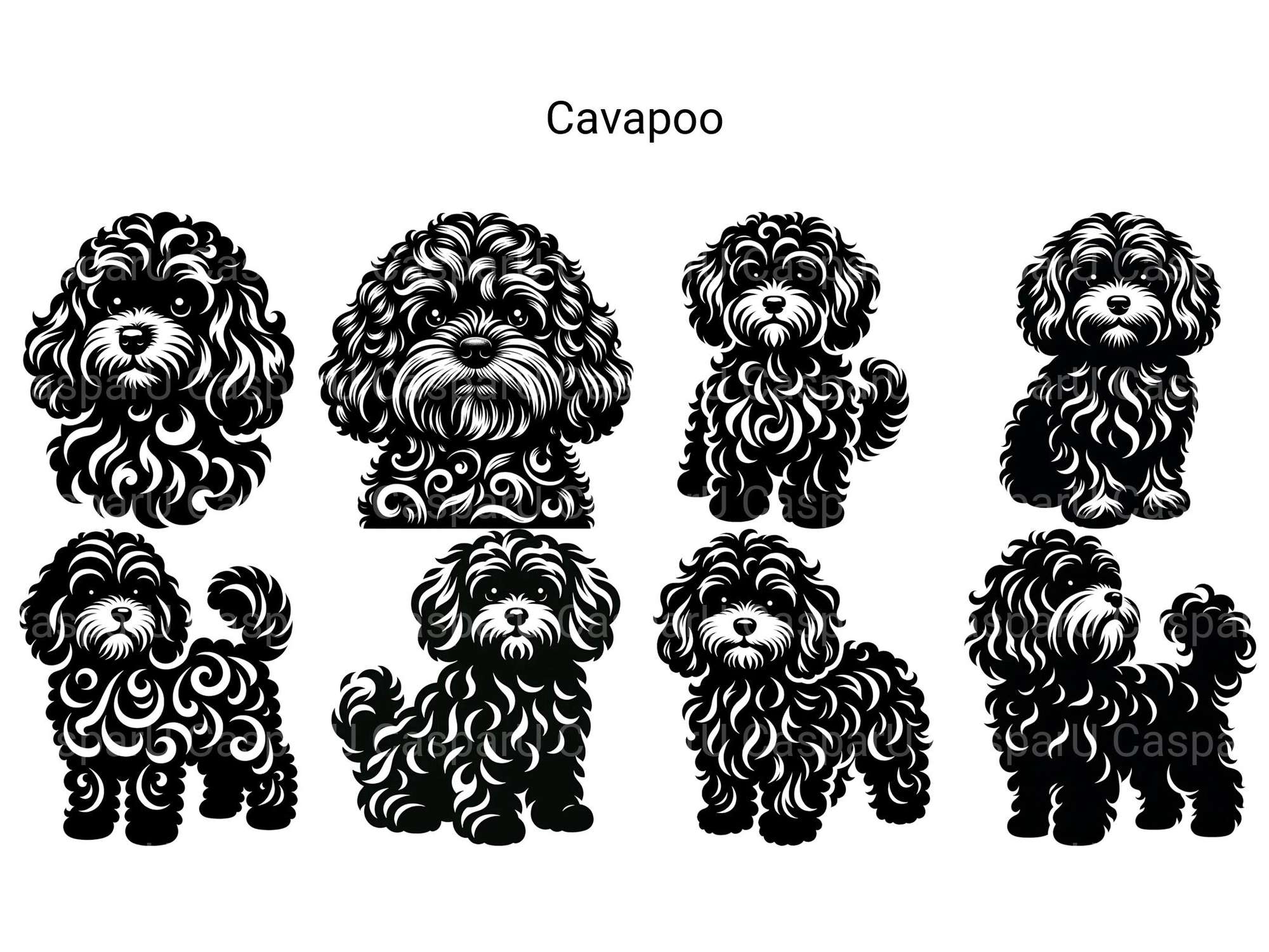 Cavapoo - CraftNest - Digital Crafting and Art