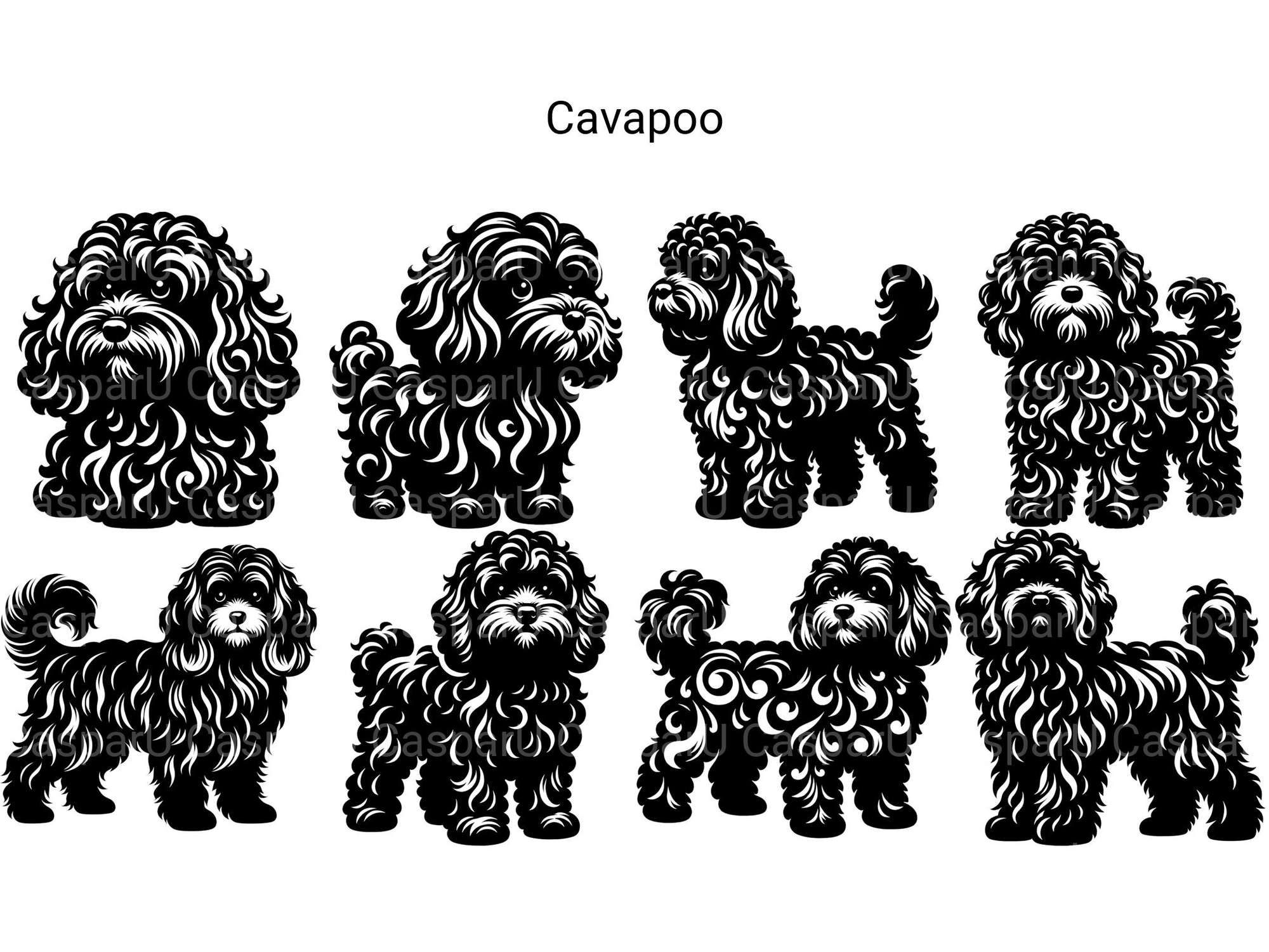 Cavapoo - CraftNest - Digital Crafting and Art