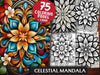Celestial Mandala Coloring Books