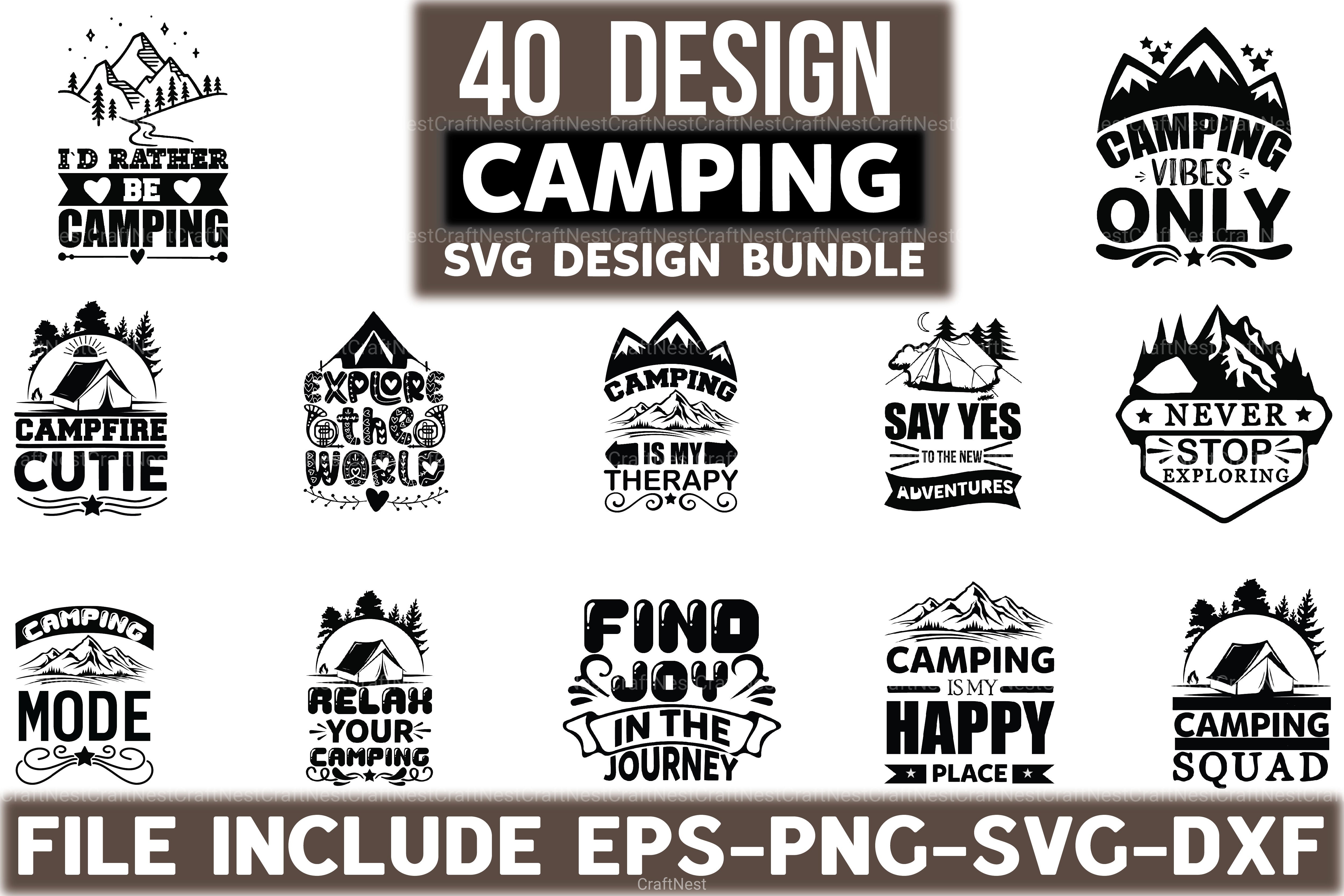 Campibg Bundle - CraftNest - Digital Crafting and Art