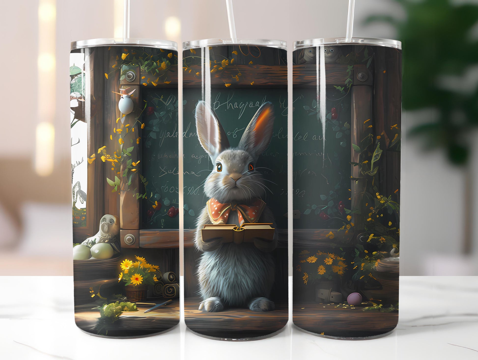 Chalkboard Easter 1 Tumbler Wrap - CraftNest