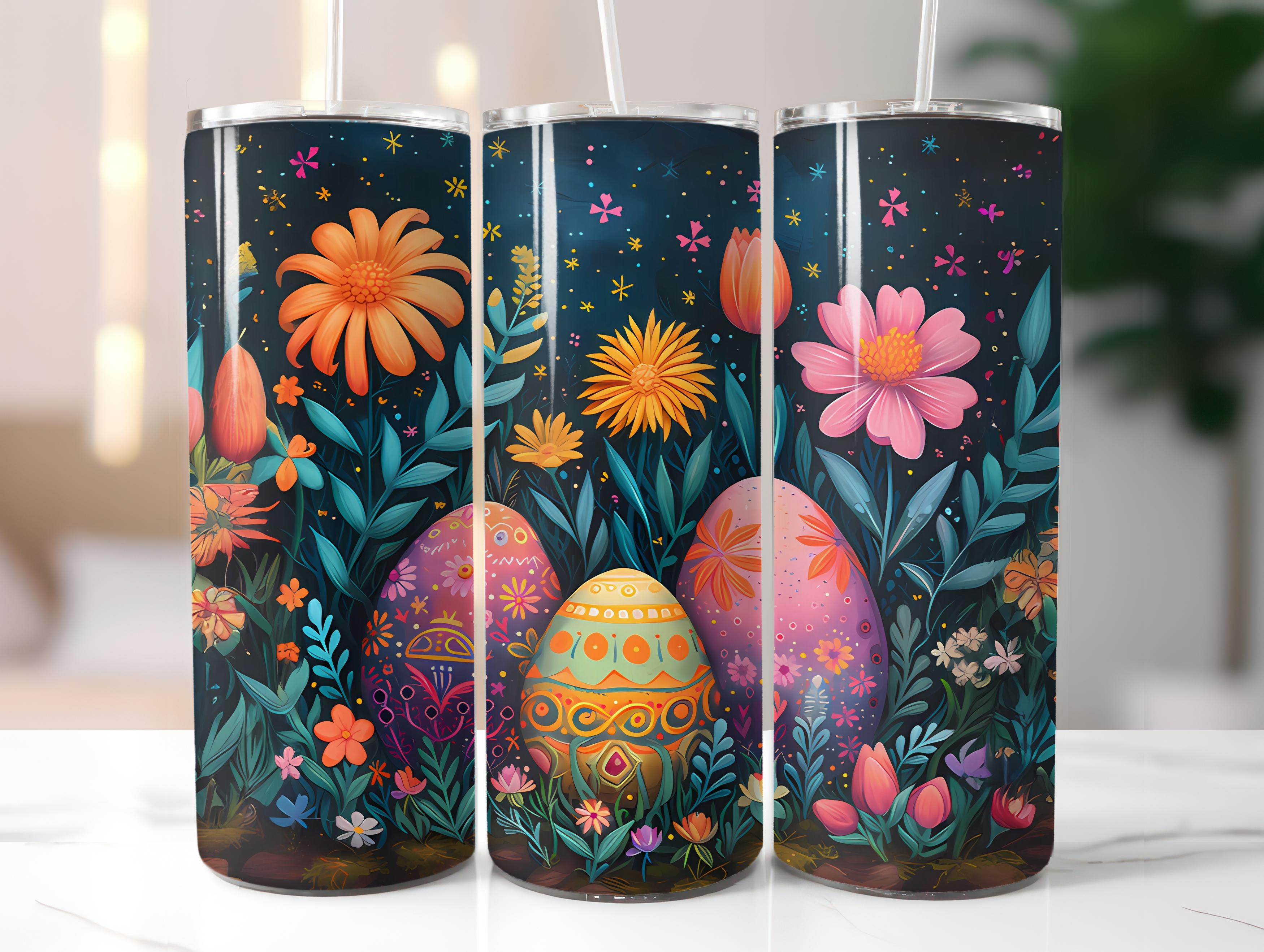 Chalkboard Easter 3 Tumbler Wrap - CraftNest