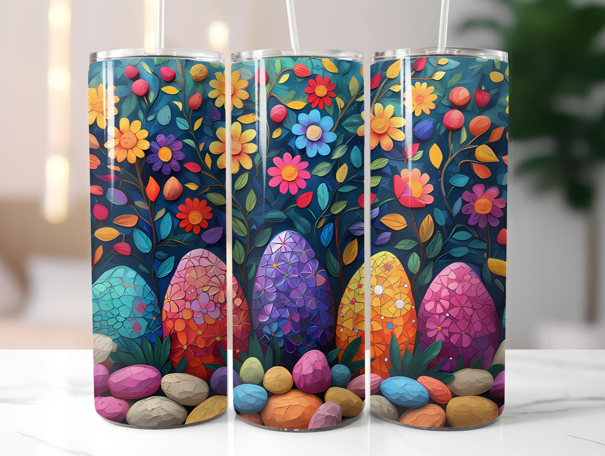 Chalkboard Easter 1 Tumbler Wrap - CraftNest