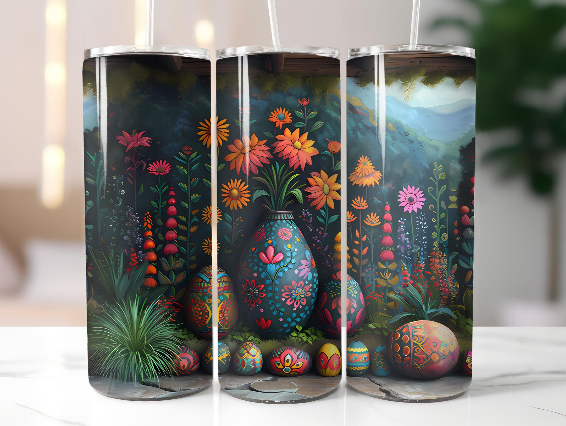 Chalkboard Easter 2 Tumbler Wrap - CraftNest