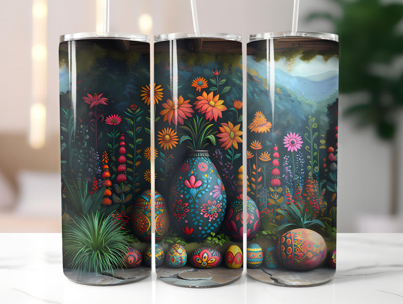 Chalkboard Easter 2 Tumbler Wrap - CraftNest