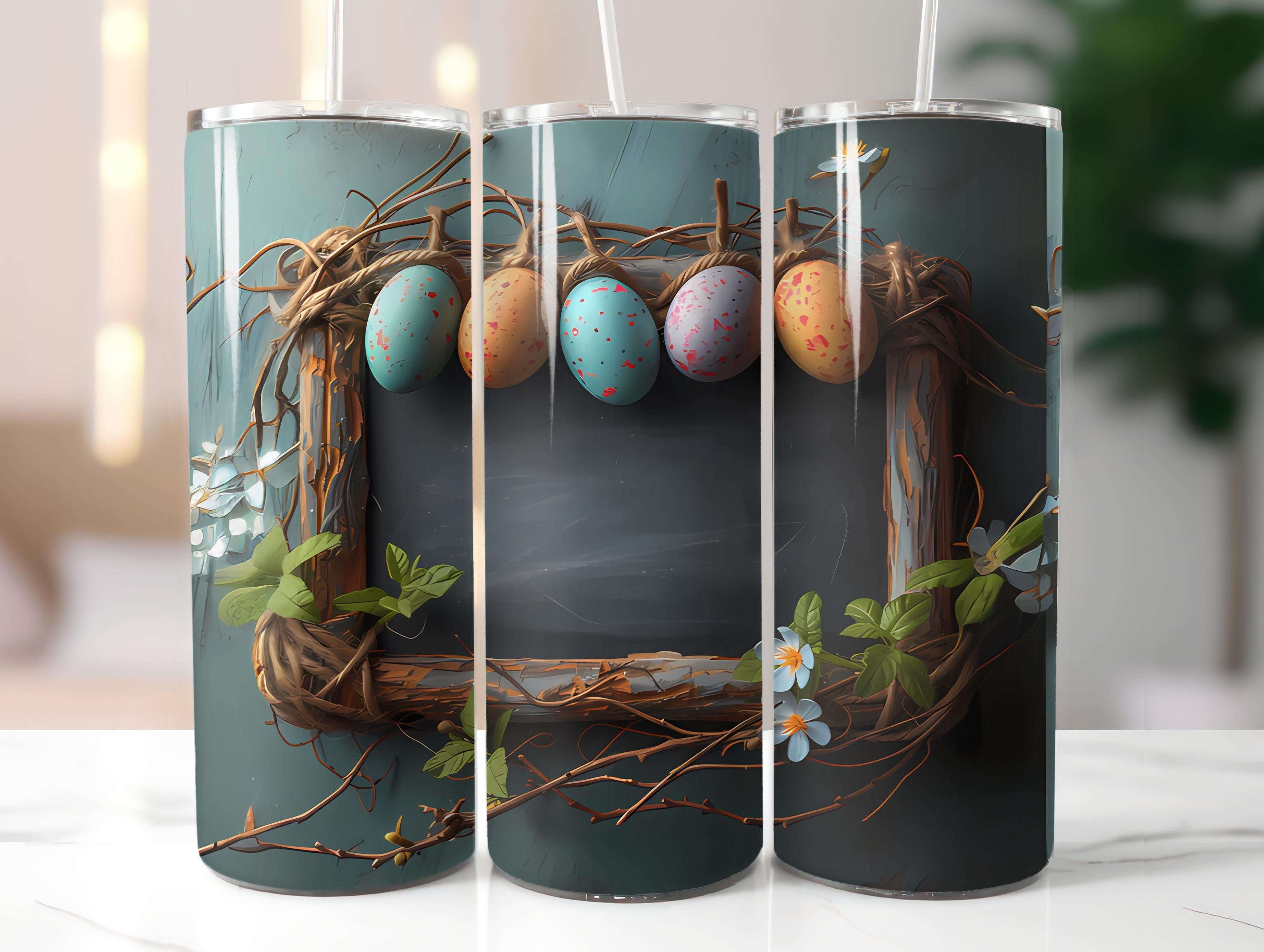 Chalkboard Easter 1 Tumbler Wrap - CraftNest