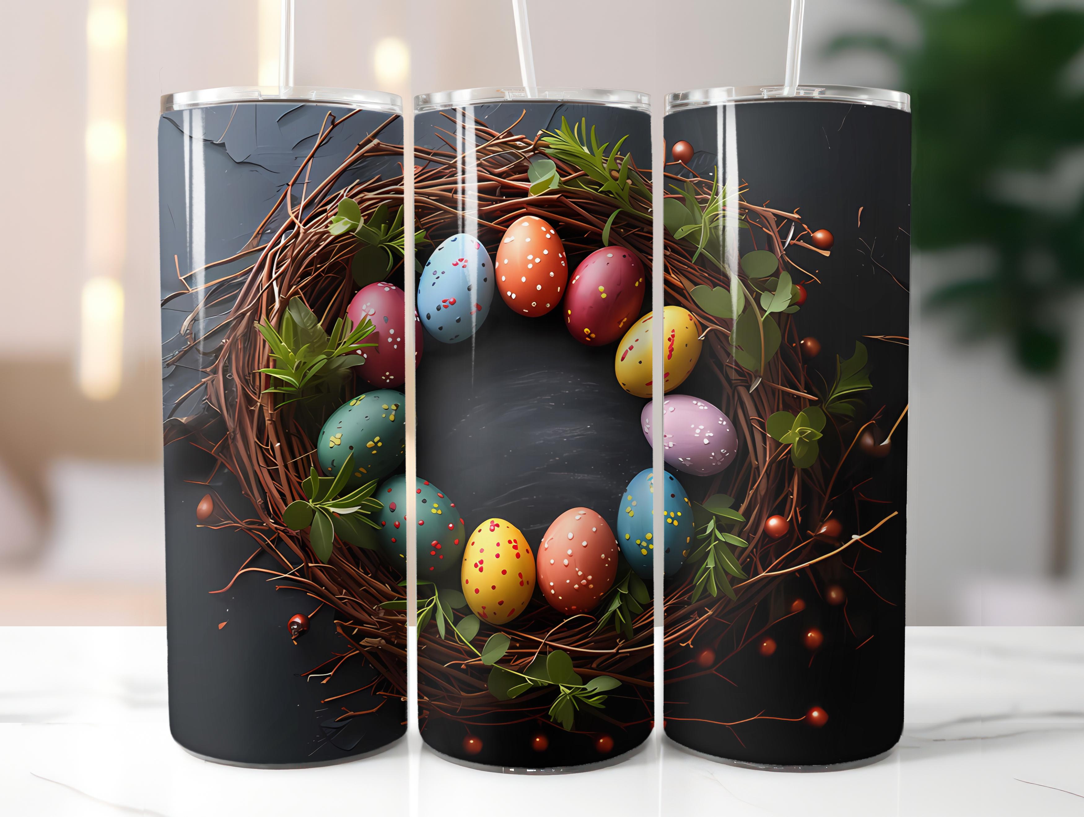 Chalkboard Easter 2 Tumbler Wrap - CraftNest