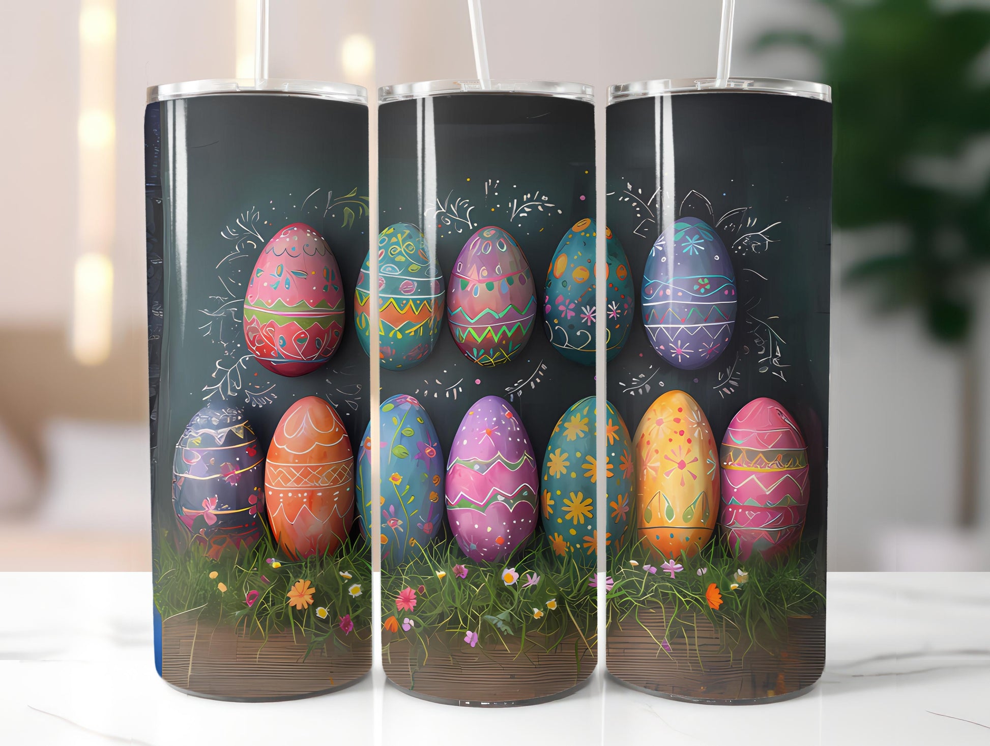 Chalkboard Easter 4 Tumbler Wrap - CraftNest