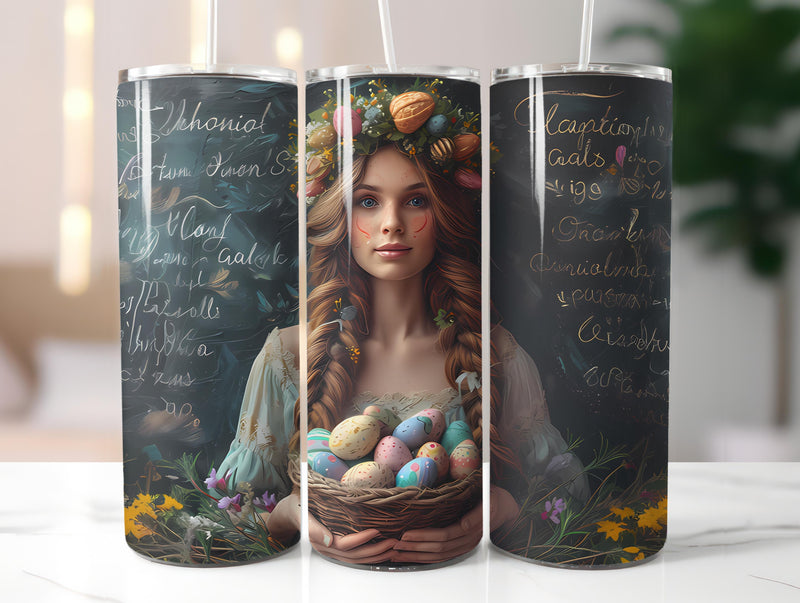 Chalkboard Easter 4 Tumbler Wrap - CraftNest