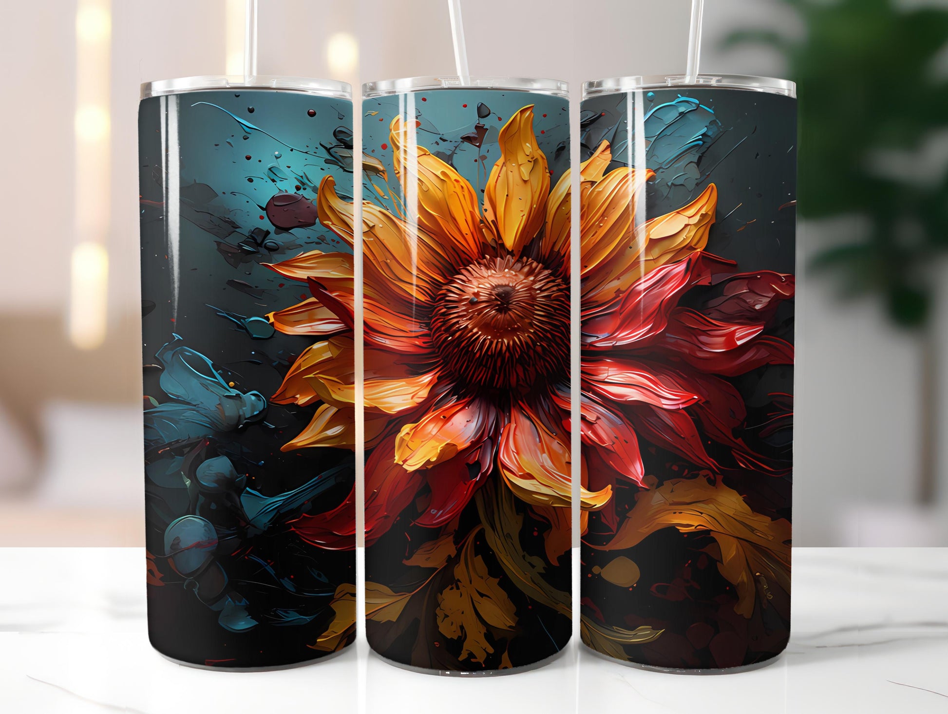 Chalkboard Spring 6 Tumbler Wrap - CraftNest