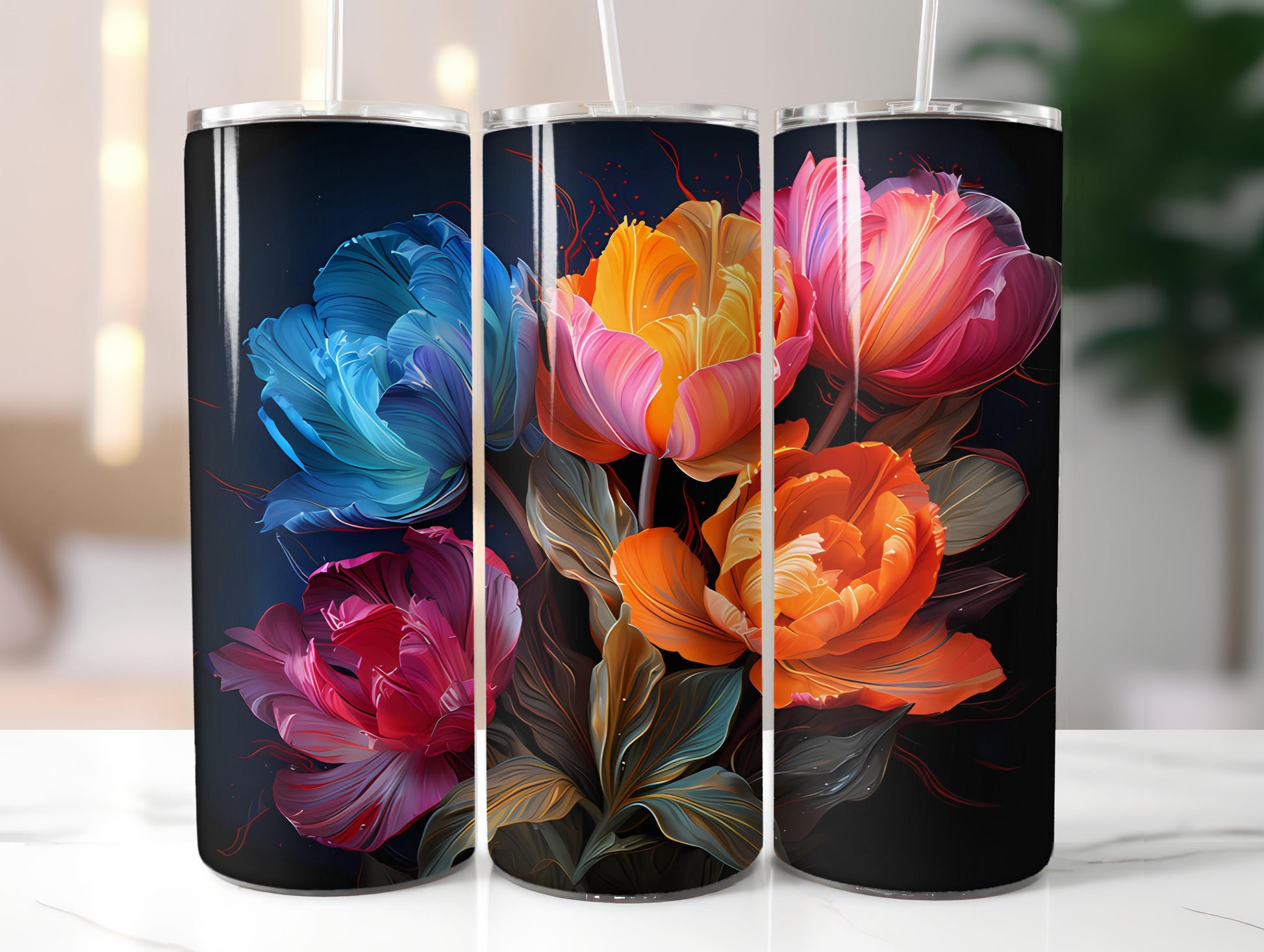 Chalkboard Spring 1 Tumbler Wrap - CraftNest