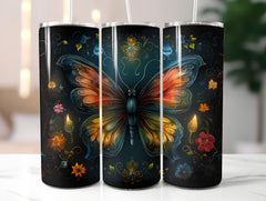 Chalkboard Spring 3 Tumbler Wrap - CraftNest