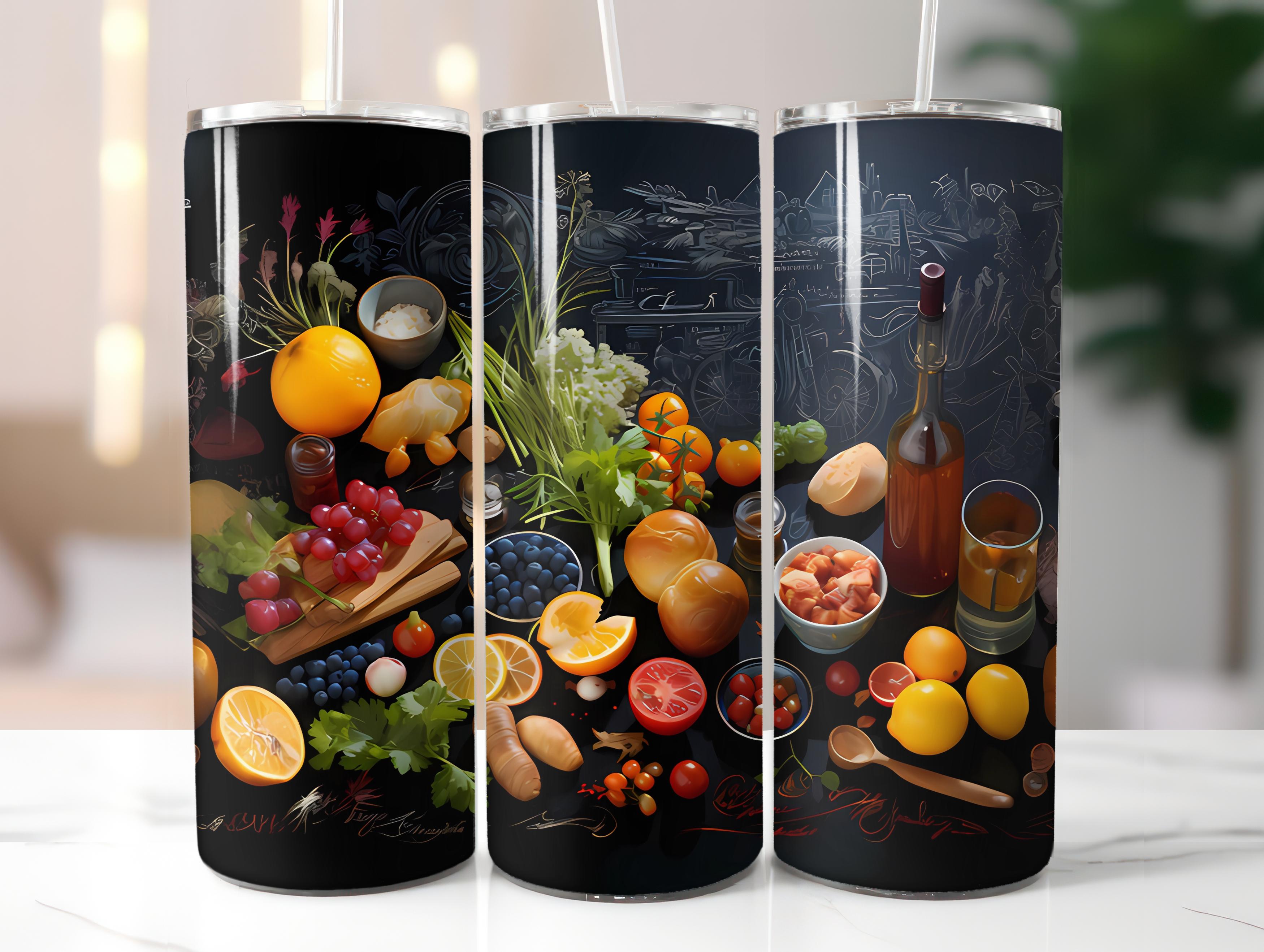 Chalkboard Spring 4 Tumbler Wrap - CraftNest