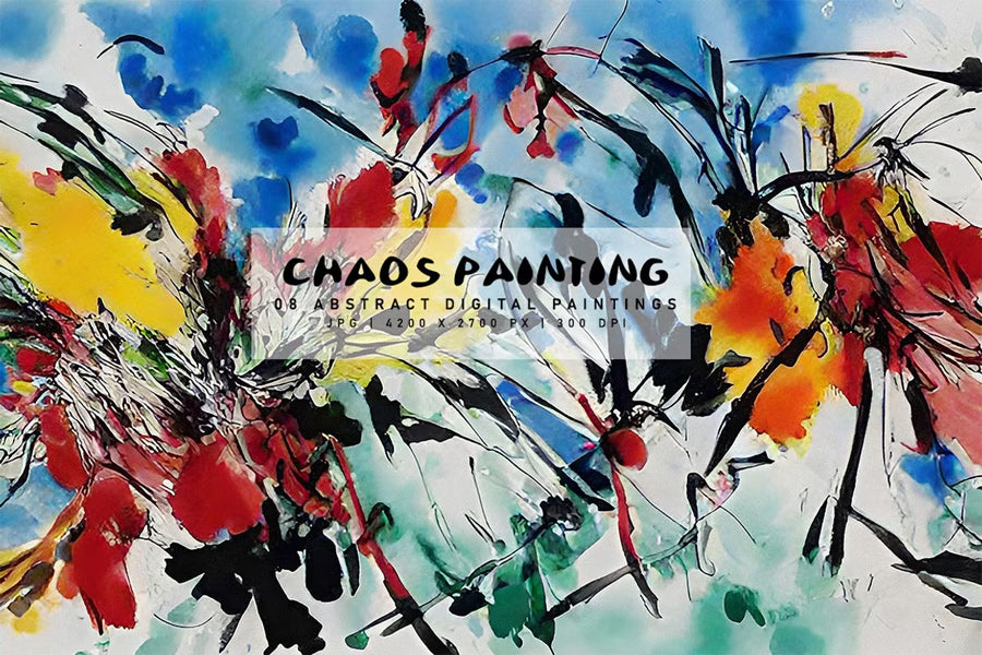 Chaos Paintings - Wall Art