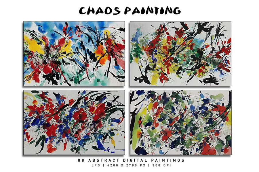 Chaos Paintings - Wall Art