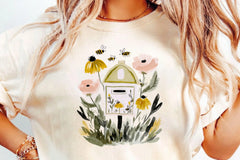 Charming Honey Bee Garden Clipart Bundle - CraftNest - Digital Crafting and Art