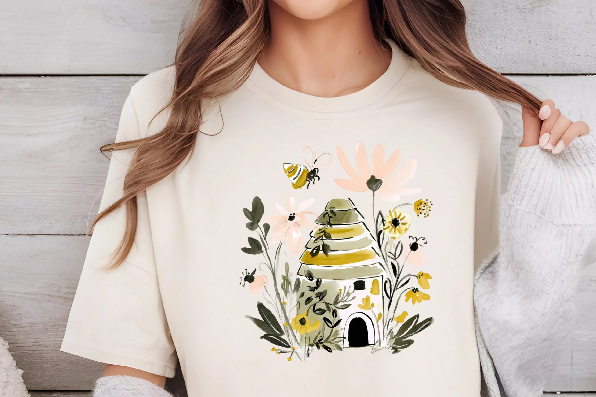 Charming Honey Bee Garden Clipart Bundle - CraftNest - Digital Crafting and Art