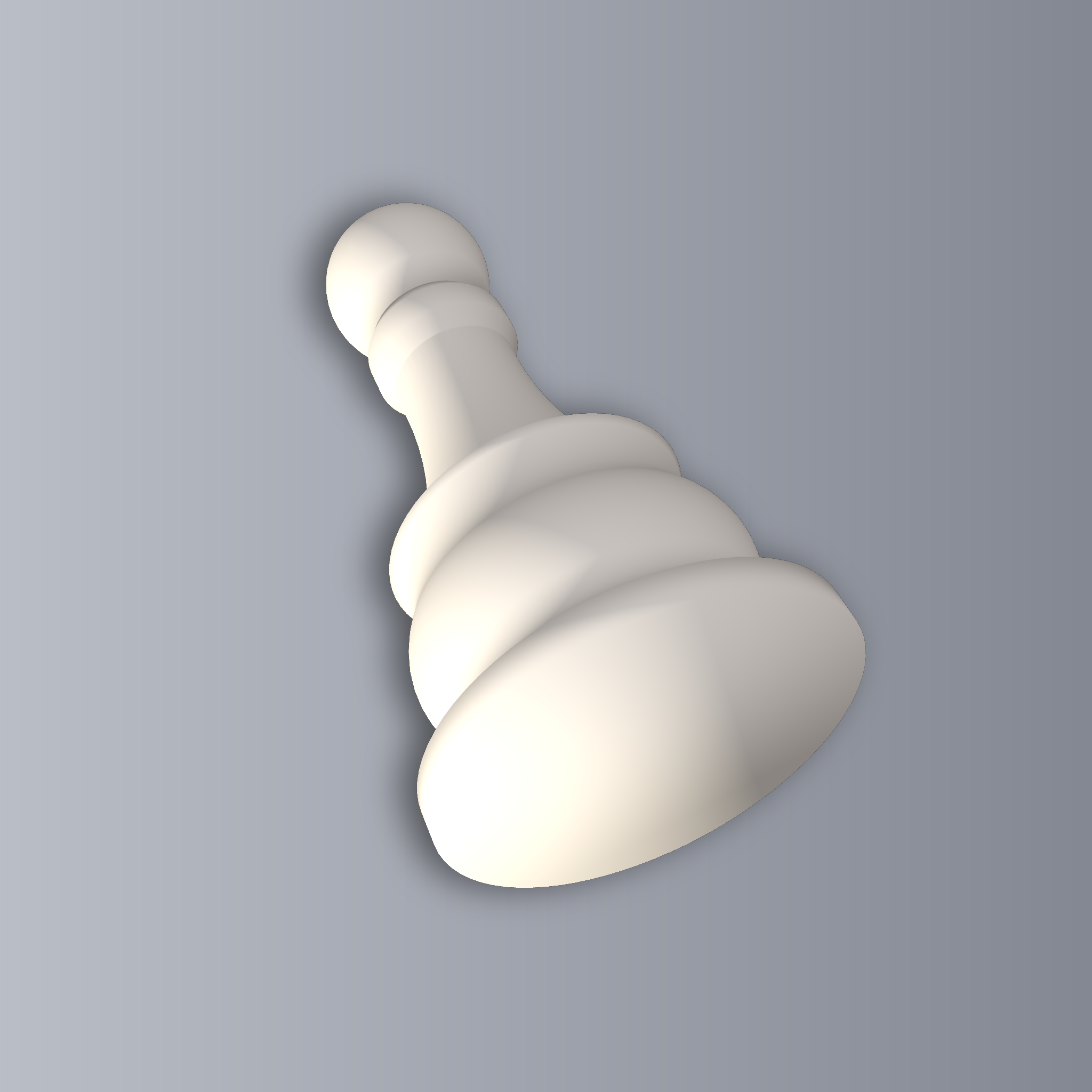 Chess Pawn 3D Print STL File
