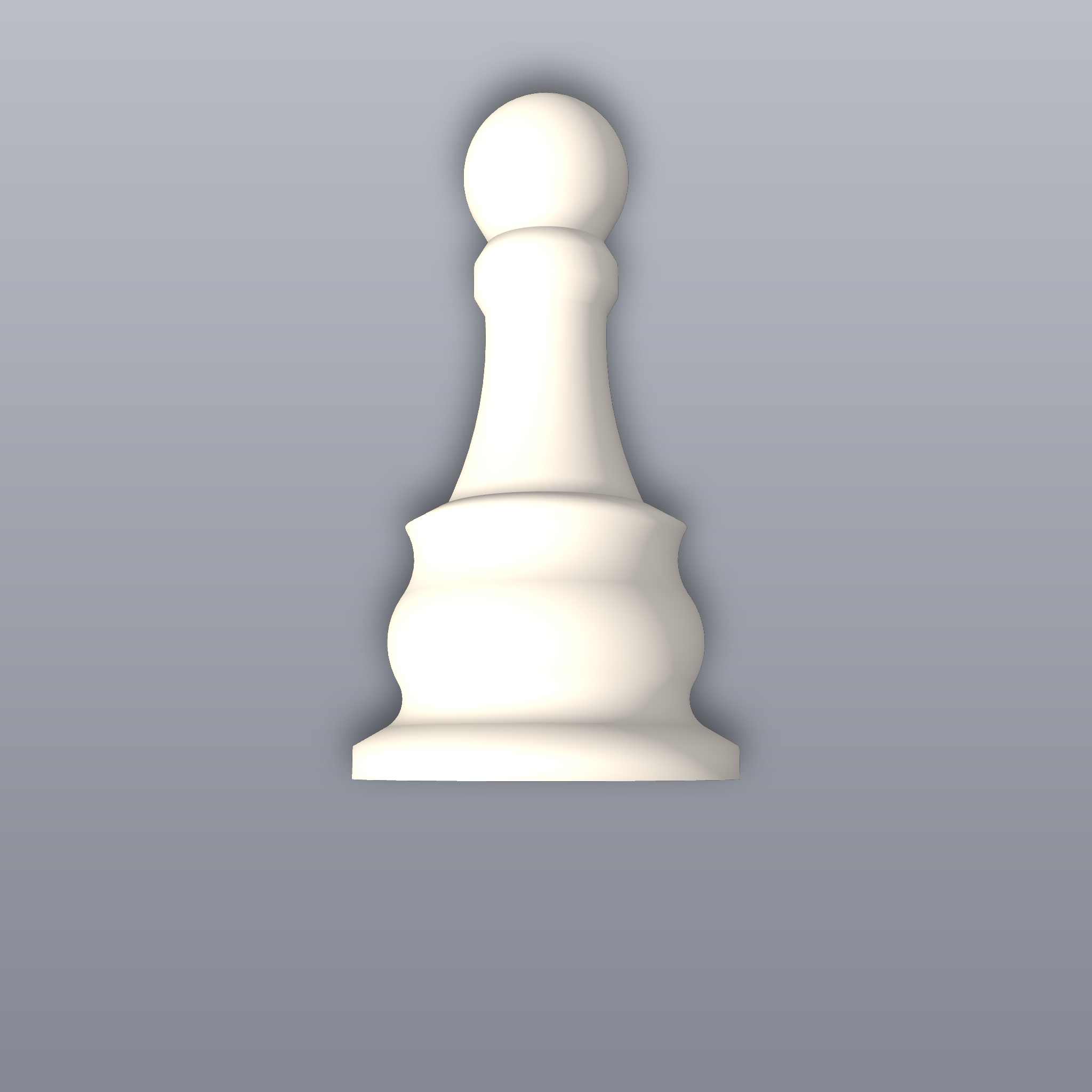 Chess Pawn 3D Print STL File