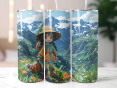 Chibi Summer 1 Tumbler Wrap - CraftNest - Digital Crafting and Art