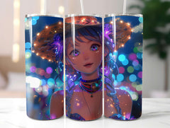 Chibi Summer 5 Tumbler Wrap - CraftNest - Digital Crafting and Art