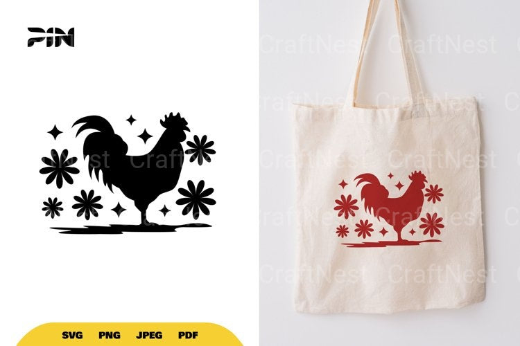 Chicken SVG Bundle - CraftNest - Digital Crafting and Art