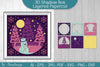 Christmas 3D Shadow Box Layered Papercut SVG Bundle