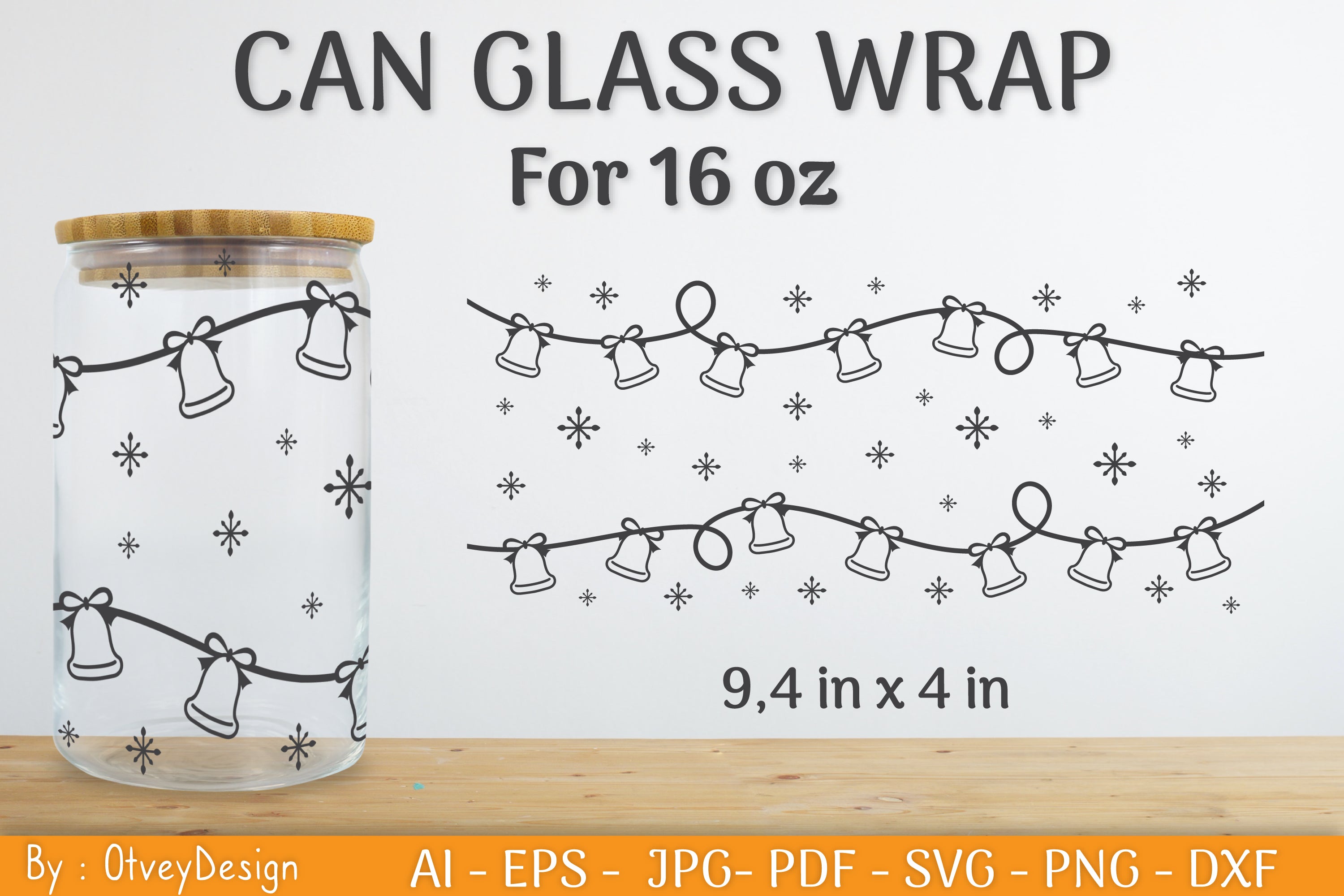 Christmas Beer Can Glass 16 OZ SVG Bundle