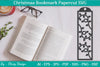 Christmas Bookmarks Paper Cut SVG Bundle