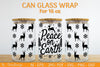 Christmas Can Glass 16 OZ SVG Bundle