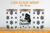 Christmas Can Glass 16 OZ SVG Bundle