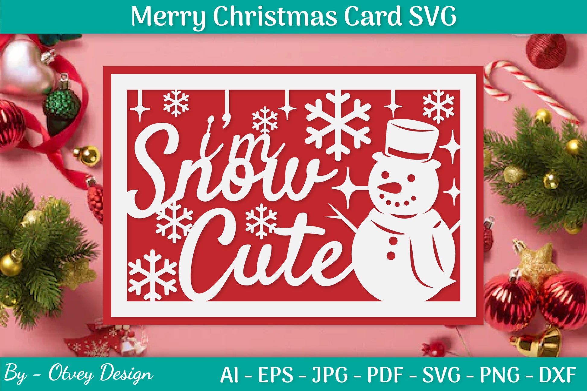 Christmas Card Papercut SVG Bundle 13 - CraftNest - Digital Crafting and Art