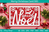 Christmas Card Papercut SVG Bundle