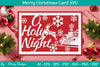 Christmas Card Papercut SVG Bundle