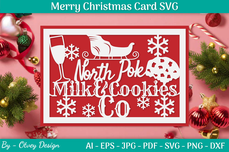 Christmas Card Papercut SVG Bundle 37 - CraftNest - Digital Crafting and Art