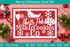 Christmas Card Papercut SVG Bundle
