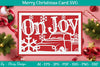 Christmas Card Papercut SVG Bundle