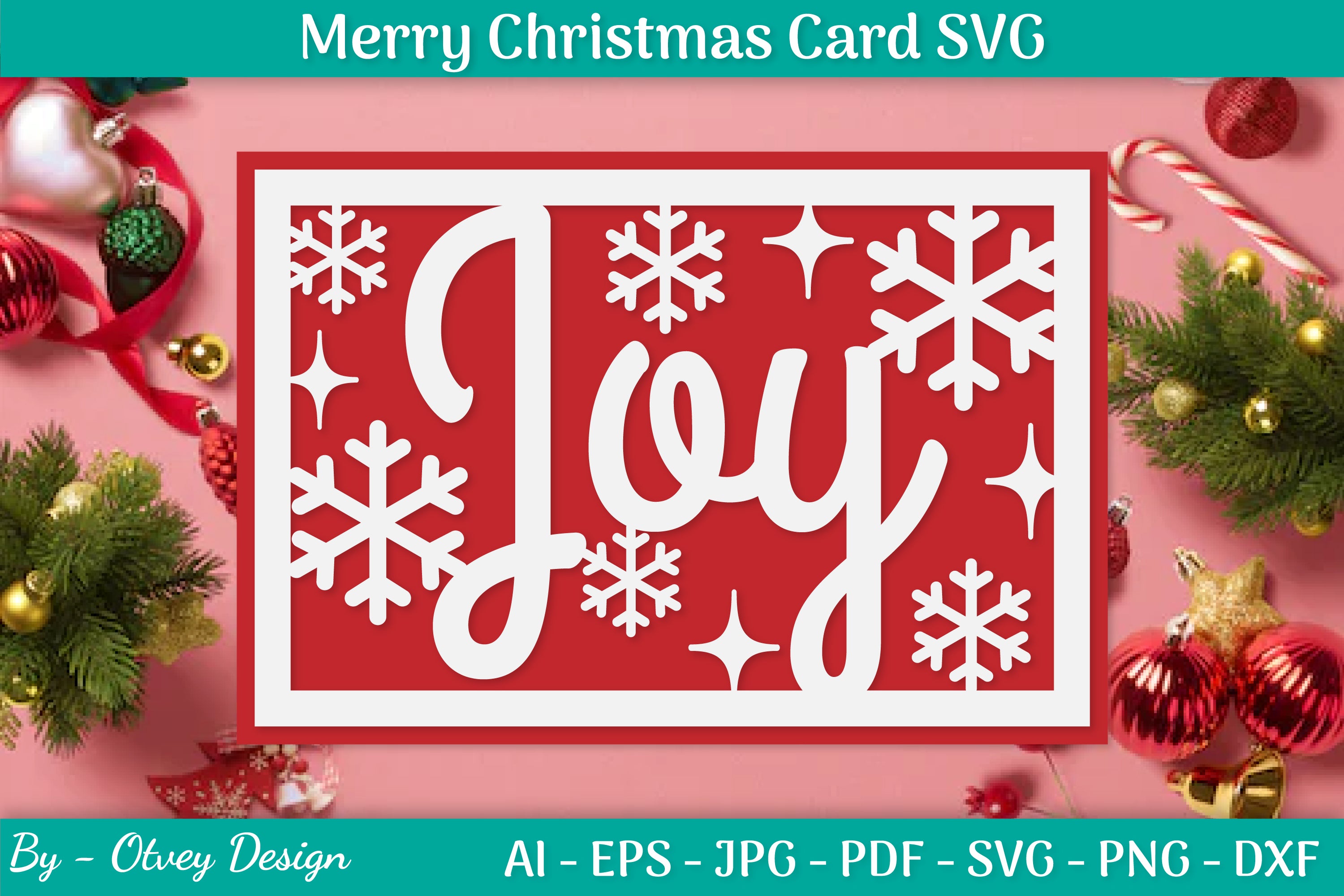 Christmas Card Papercut SVG Bundle 19 - CraftNest - Digital Crafting and Art