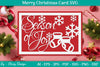 Christmas Card Papercut SVG Bundle