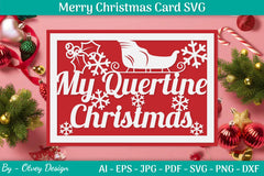 Christmas Card Papercut SVG Bundle 22 - CraftNest - Digital Crafting and Art