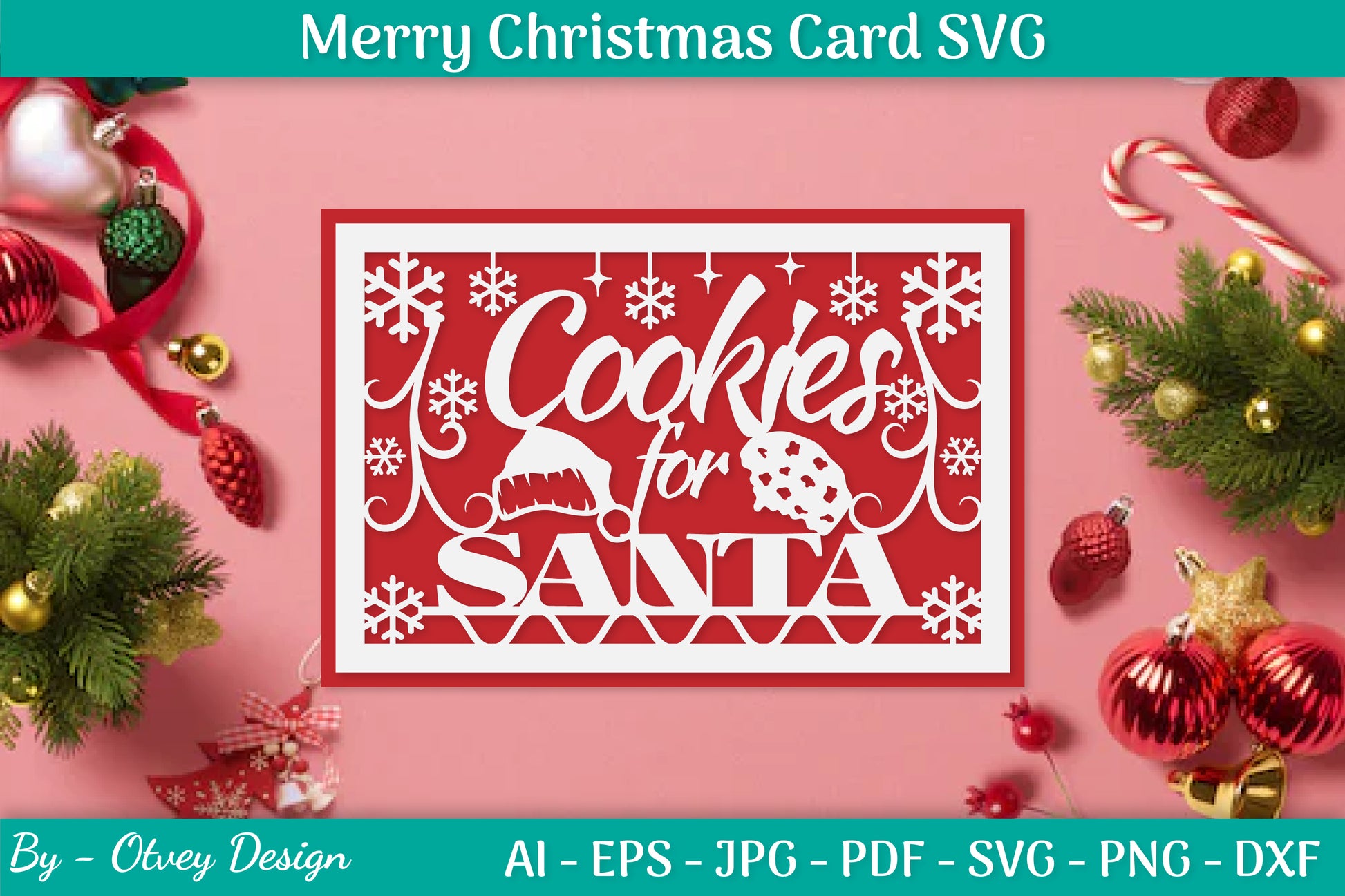 Christmas Card Papercut SVG Bundle 23 - CraftNest - Digital Crafting and Art