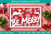 Christmas Card Papercut SVG Bundle